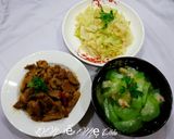 Hình bước làm 3 của món Thịt nạc kho tiêu xanh