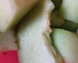 Foto langkah ke 1 dari resep Es kulkul Melon tabur kacang.