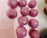 Hình bước làm 4 của món Bánh trung thu khoai môn mochi chà bông trứng muối