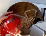 A picture of step 2 of Brain Cake.