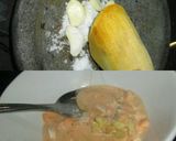 Foto langkah ke 3 dari resep Nasi Tumis Kangkung Trasi Saus Telur Asin.