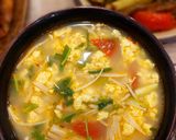 Hình bước làm 3 của món Canh vân mây