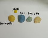 Une image de l'étape 1 de Nerikiri (Konashi) Wagashi: Un Gâteau ronde.
