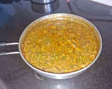 Indiai, gombás-zöldborsó curry (Matar Mushroom) recept fázis 8 fotója
