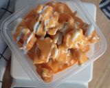 Gambar langkah 5 resipi Loaded Potato Bowl Ala KFC.