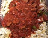 A picture of step 5 of 2 Cheese Keilbasa Casserole.