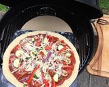 A picture of step 17 of Homemade Braai (BBQ) Pizza.