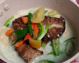 Foto langkah ke 6 dari resep Ikan Pari Masak Santan.