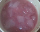 A picture of step 3 of Fhalsa ka juice 😋😋.