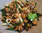 Foto langkah ke 5 dari resep Kerang Kupas Cabe Ijo.
