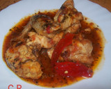 Foto del paso 5 de la receta: Pollo con tomate y pimientos rojos