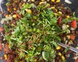 A picture of step 5 of Kala Chana Chaat.