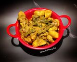 A picture of step 8 of Chicken curry with vegetables.
