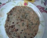 A picture of step 4 of Fresh fenugreek leaves Parantha.