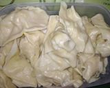 Foto langkah ke 3 dari resep Pangsit rebus isi ayam simple.