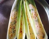 A picture of step 2 of Corn husks dhokla.