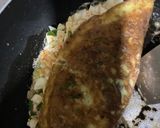 पालक पनीर ऑम्लेट (palak paneer omelette recipe in Hindi) रेसिपी चरण 5 फोटो
