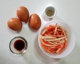 รูปขั้นตอนการทำที่ 1 ของ ไข่เจียวก้ามกุ้ง