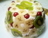 Gyümölcsös joghurttorta recept fázis 9 fotója