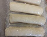 A picture of step 6 of Mini sausage rolls.