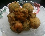 A picture of step 5 of Methi Gottas.