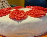 Meggyes virág torta recept fázis 10 fotója