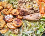 Foto del paso 3 de la receta: Alitas de pollo al jengibre y vegetales