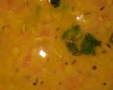 A picture of step 2 of Tomato daal.