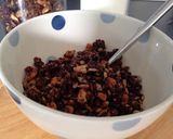 A picture of step 7 of Chocolate Granola.