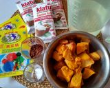 Foto langkah ke 1 dari resep Puding Choco Pumpkin #Pekaninspirasi #Bikinramadanberkesan.