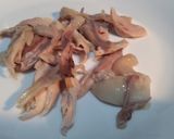 Foto langkah ke 1 dari resep Suwir Ayam Plus Telor Puyuh.