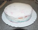 Szivárványtorta (palacsintatorta) recept fázis 7 fotója