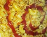 A picture of step 4 of Yummmyyyyy noodles macroni.