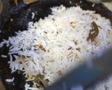 A picture of step 3 of Jeera Rice.