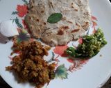 चटपटीत भाकरी (chatpatit bhakari recipe in marathi) रेसिपी स्टेप 2 फोटो 