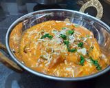 A picture of step 3 of Kadhai paneer.