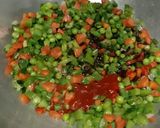 फ्राइड राइस(fried rice recipe in hindi) रेसिपी चरण 2 फोटो