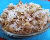 A picture of step 5 of Dam Wali Saviyan(vermicelli).