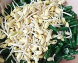 Foto langkah ke 3 dari resep Tumis Kacang Panjang & Kecambah Kedelai.