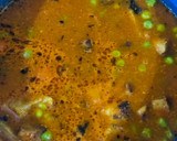 A picture of step 6 of Mutter Paneer (paneer from rice).