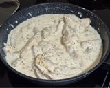Foto del paso 4 de la receta: Pasta en salsa Bechamel y pollo