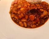 Foto del paso 4 de la receta: Judías pintas con arroz en olla rápida