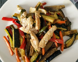 Foto del paso 2 de la receta: Salteado de verduras con pollo al curry