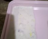 A picture of step 3 of Pakistan flag Kheer mix.
