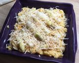 Une image de l'étape 5 de Polenta crémeuse gratinée aux asperges.