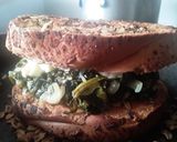 Foto del paso 7 de la receta: Sándwich de queso con espinacas salteadas y "papas"🥪🧀🌿🥪🍟