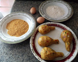 A picture of step 8 of Stuffed sweet potatoe drumsticks.