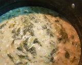 A picture of step 7 of Escarole and Beans.