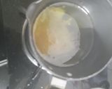 A picture of step 1 of Eggless steam caramel custard.