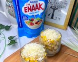 Foto langkah ke 5 dari resep Jagung Creamy Keju Lumer: Takjil Nusantara Favorit.